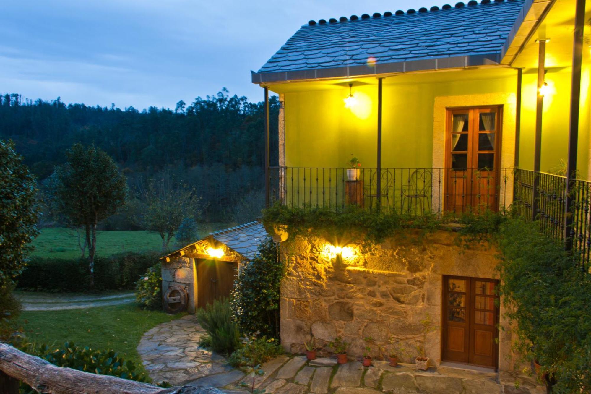 Casa Rural Grana Da Acea Monfero Exterior foto