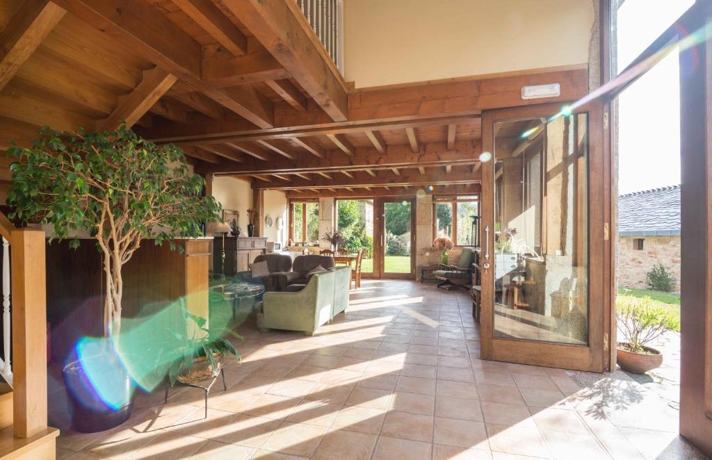 Casa Rural Grana Da Acea Monfero Exterior foto